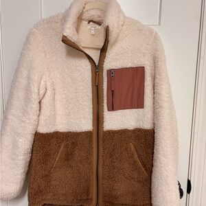 Maurices Cream Sherpa Jacket
